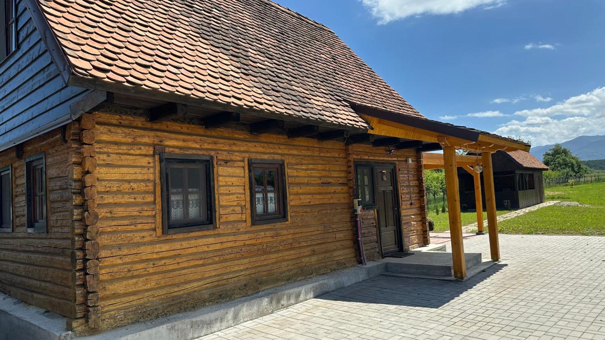 Casuta Cu Tihna Vila Porumbacu de Sus Exterior foto