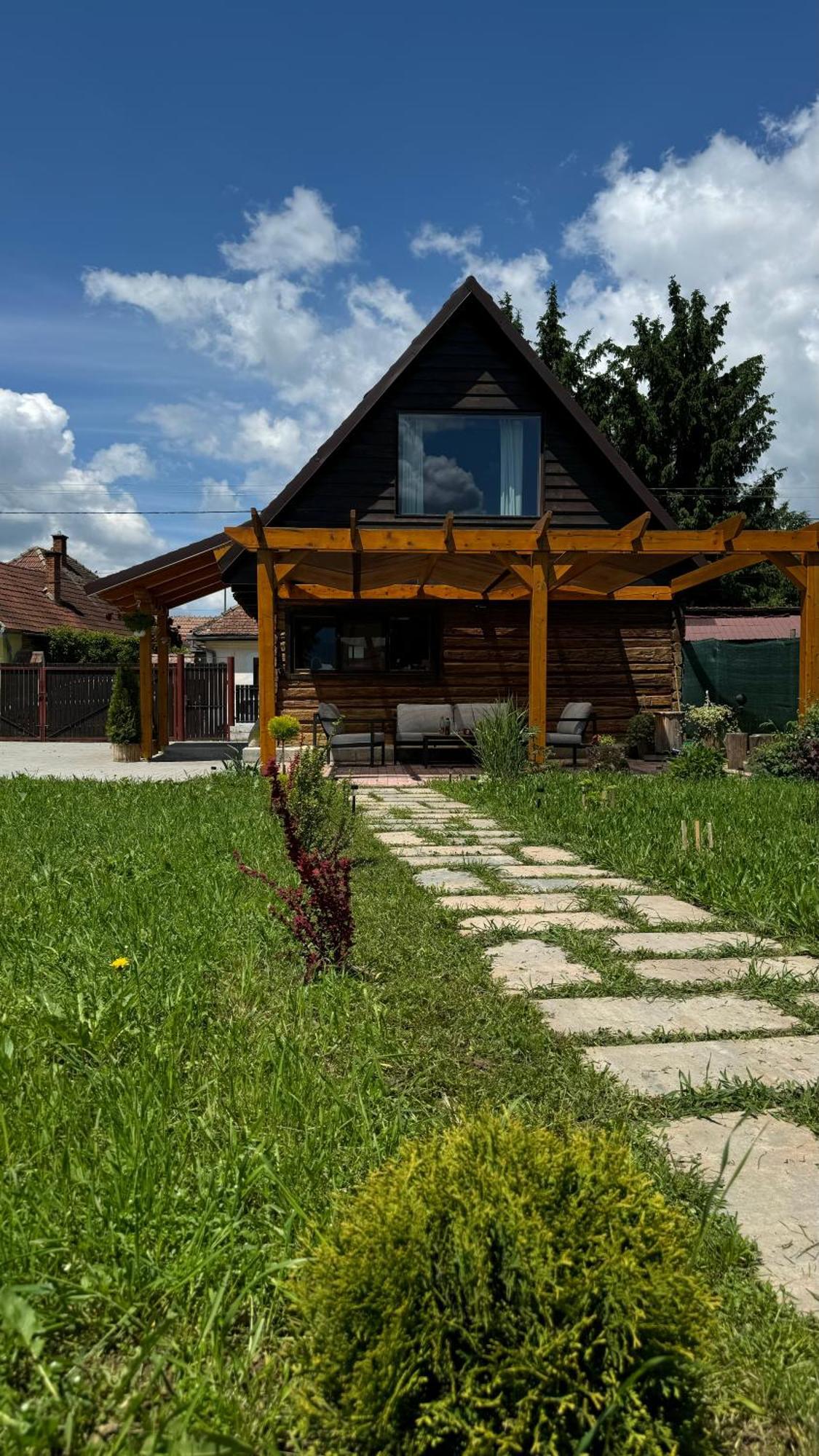 Casuta Cu Tihna Vila Porumbacu de Sus Exterior foto